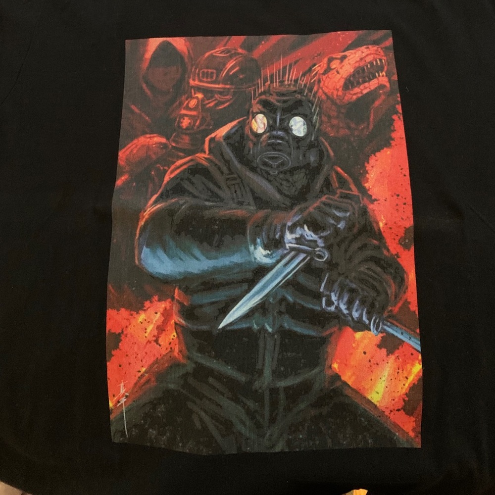 Dorohedoro custom anime T shirt (caiman)